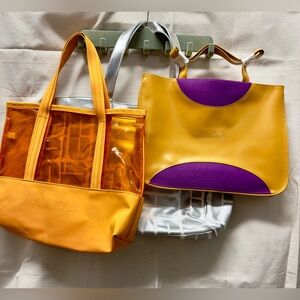 Y2K CLINIQUE Tote Bags-Bundle of 3-Great totes for travel, beach or makeup